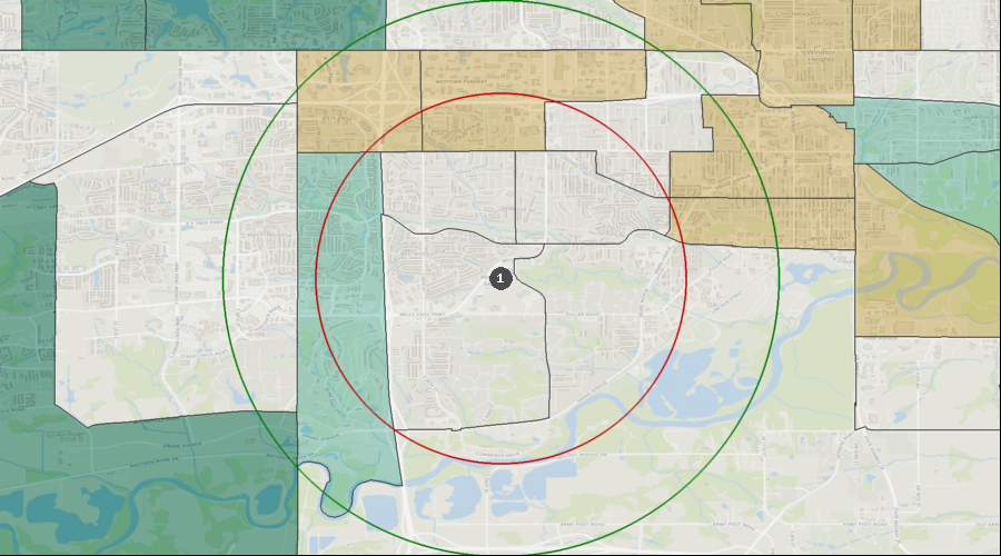 West Des Moines, Iowa - Average Household Expenditure for Health Insurance